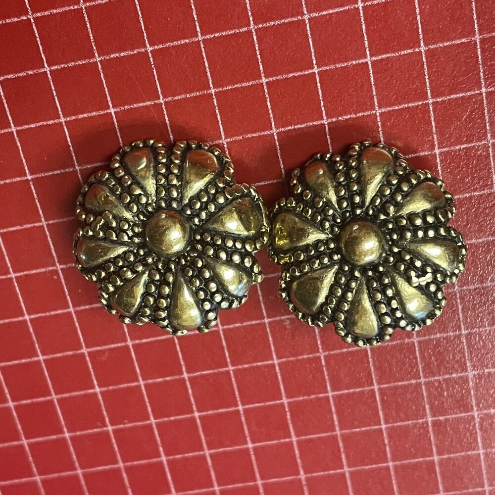 Earring clip on jewel fashion handmade